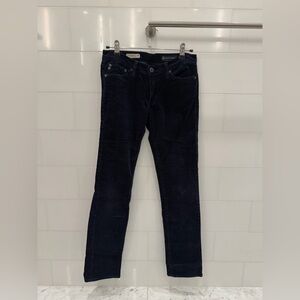 AG Adriano Goldschmied "The Premiere" skinny straight-leg corduroy "jeans", 25